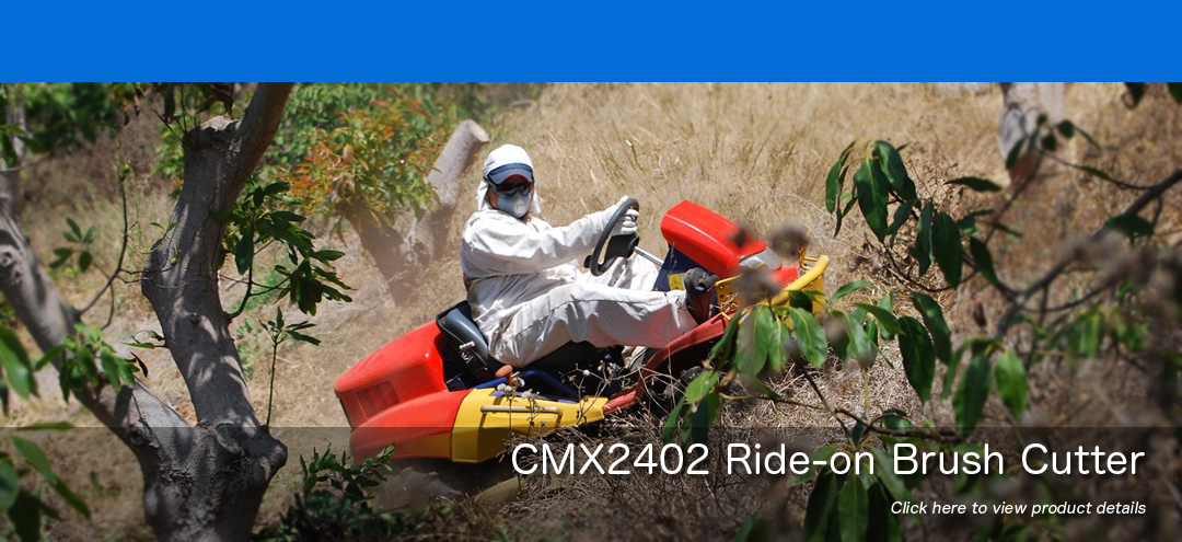 CMX2402 Ride-on Brush Cutter